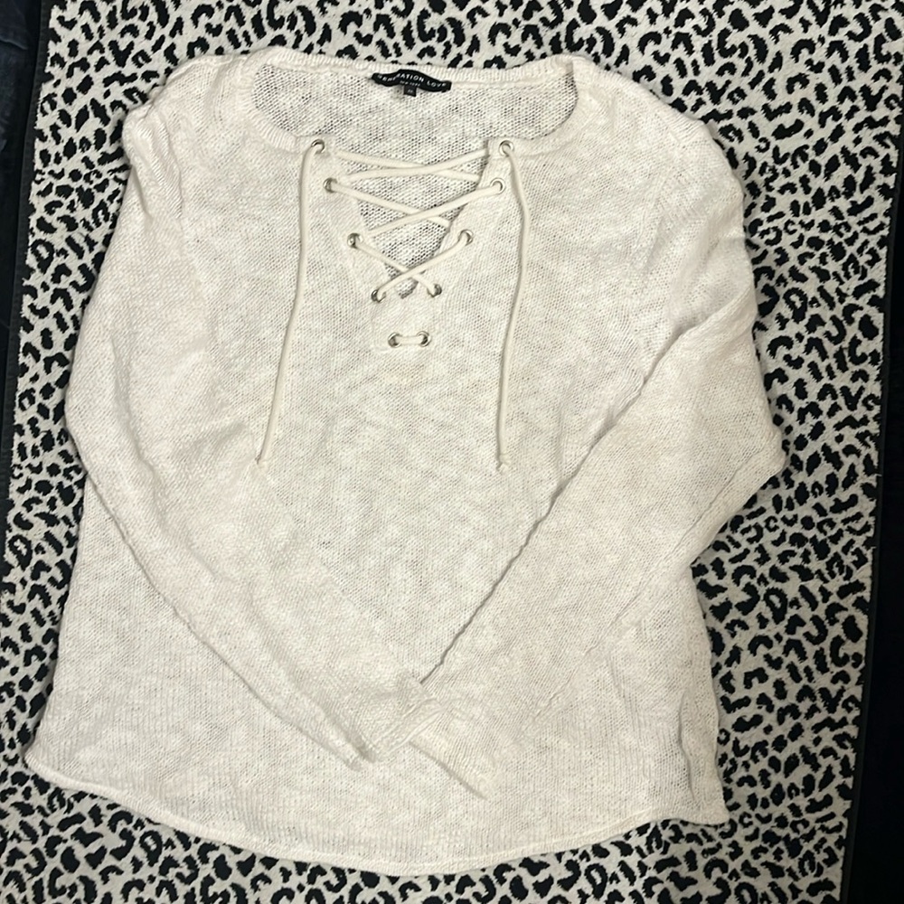 Generation Love burnout sweater